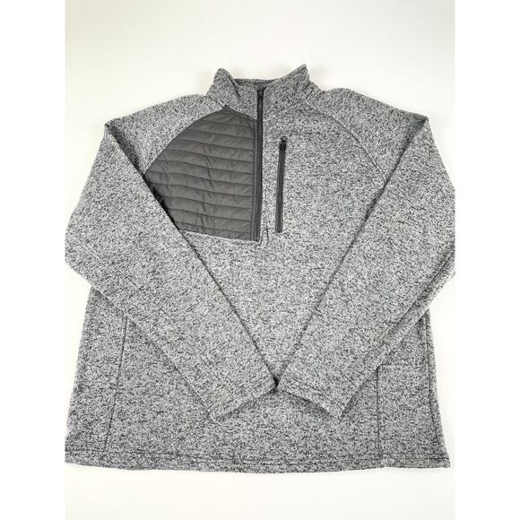 NRA National Rifle Association Fleece Pullover 1/4 Zip Mens Size XL Embroidered - Picture 1 of 8